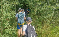 Bild 1 - Wanderung mit Smartphone und Tablet